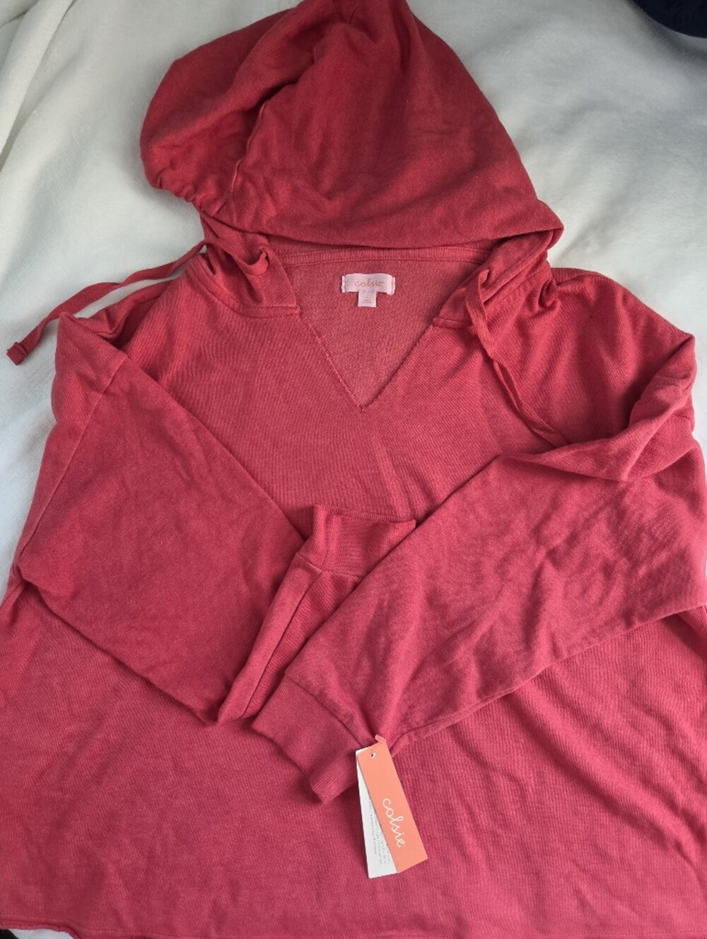 Colsie Cropped Hoodie L